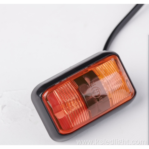 LED indicator clearance side marker